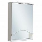 Зеркальный шкаф Руно Фортуна 50 см R белый