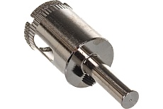 Коронка с центрирующим сверлом по стеклу и керамике (22х55 мм) Vertextools 336-22-55