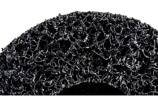 Диск зачистной Clean Strip Black 115х22 мм с фибровой оправкой BlackFox 12535