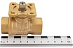 Трехходовой шаровой кран Techno 3015В латунный, под привод DN15, G1/2, КVS 4 640315-2