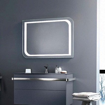 Зеркало Silver Mirrors Persey 80 см с подсветкой, подогревом