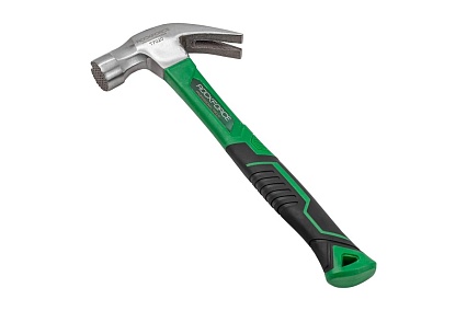 Молоток-гвоздодер с магнитным держателем гвоздя Rockforce 560гр RF-T7020(56622)