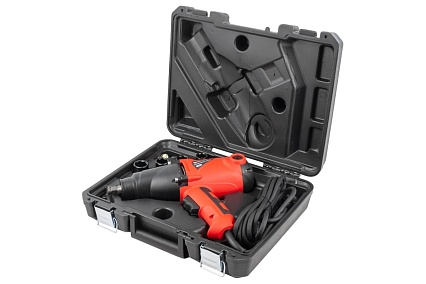 Ударный электрический гайковерт Forcekraft 1/2 220-240 V, 1010 W, 500 Нм, с комплектом головок 17, 19, 21, 22 мм FK-F-03071(52541)