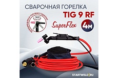 Горелка сварочная 9 TIG RF SuperFlex 4 м Start EV09RF-40