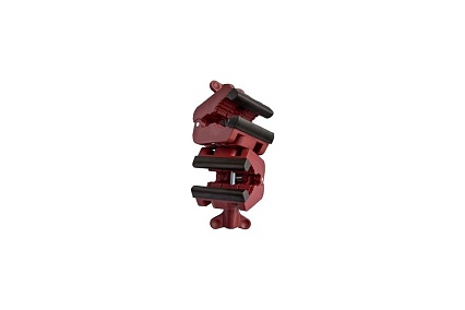Двойной зажим Piher MultiClamp красный+красный 34054 М00012255
