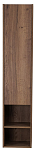 Шкаф пенал BelBagno Kraft 33 см L с одной дверцей, Rovere Tabacco, KRAFT-1600-1A-SC-RT-L