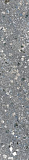 Подступенок Kerama Marazzi Терраццо серый темный 10.7х60 см, SG632800R\1