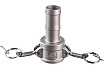 Камлок тип С (розетка с хвостовиком; 25 мм-1"; нержавеющая сталь) TITAN LOCK TL100CSS