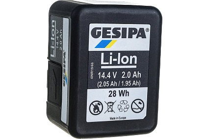Аккумулятор 14.4В, 2.0Ач Gesipa М00019671