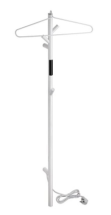 Полотенцесушитель электрический Bemeta 704151014 30W 103x1180 стойка, белый матовый