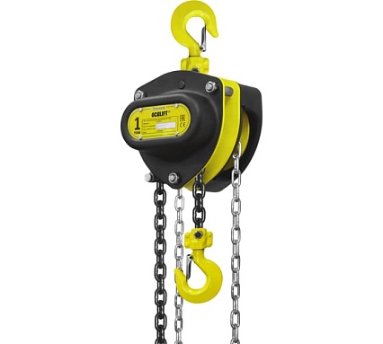 Таль ручная шестеренная цепная OCALIFT SEVERE 1т 4,5м цепь глазированная ТРШ sv100045