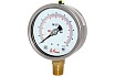 Манометр от 0 до 16 бар из нержавеющей стали, D50 мм, NPT 1/4", штуцер снизу A-Flow G21-S-4N-50A-16bar
