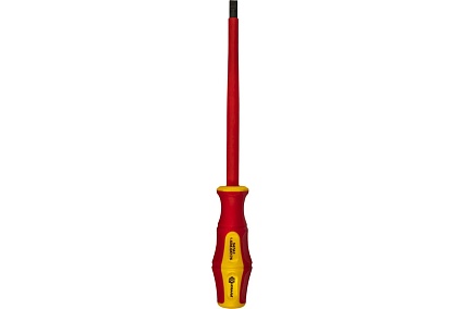 Отвертка диэлектрическая Ultra Grip SL 8,0 х 175 мм CR-V КОБАЛЬТ 646-478