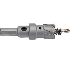 Коронка по металлу HM (25х28 мм; хвостовик 13 мм; комплект) D.BOR HS-HM-28-025-T