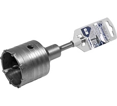 Коронка твердосплавная с адаптером по бетону Basis (68х50х160 мм; SDS-plus) MONOGRAM 089-182