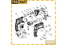 Дрель ударная PROCRAFT PS980
