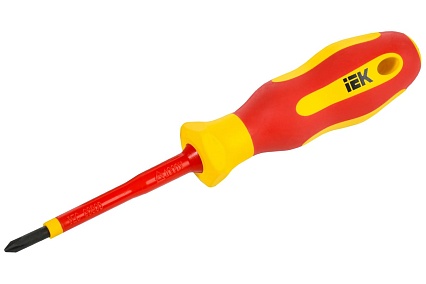 Отвертка IEK Arma2l 5 диэлектрическая ph1x80 т2 A2L5-SC30-T2-PH-10-080