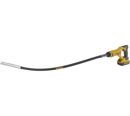 Глубинный вибратор DeWalt 18.0 В XR 360 Вт, длина вала 1,2 м, 28 DCE531N-XJ