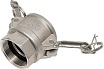 Нержавеющий камлок TITAN LOCK тип D розетка, внутр. резьба BSP 1 1/2", AISI316 TL150DSS316