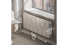 Радиатор Royal Thermo PianoForte 300 /Bianco Traffico - 12 секц. НС-1346039
