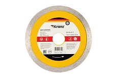 Диск алмазный отрезной сплошной (125x22.2x1.8x10 мм) Kranz KR-90-0111