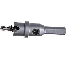 Коронка по металлу HM (17х12 мм; хвостовик 10 мм; комплект) D.BOR HS-HM-12-017-T