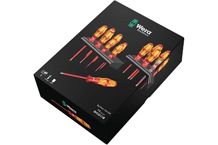 Набор отверток WERA Kraftform Big Pack 100 VDE 14 шт. WE-105631