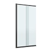 Шторка для ванны Cezares SLIDER-FIX-VF-11-90/150-C-NERO 90x150 прозрачная, черный матовый