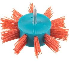 Щетка дисковая нейлоновая (100х25 мм) Bosch 2609256543