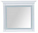 Зеркало Aquanet Селена 120 см, белый, серебро