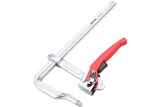 Цельнометаллическая струбцина REKON RF03-300-140 c храповиком 058122