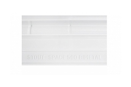 Радиатор STOUT Space 500, 7 секций, биметаллический, нижнее правое подключение SRB-0320-050007 RG008UKOEFB23O