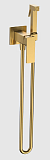 Смеситель с гигиеническим душем AQUAme Savona AQM6817BG золото шлифованное
