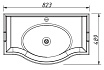 Раковина Caprigo NP-80 80 см