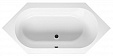 Акриловая ванная Riho Kansas Plug & Play 190x90 см с монолитной панелью