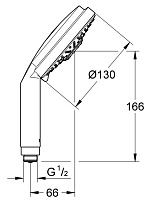 Душевая лейка Grohe Rainshower Cosmopolitan 28755000