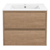 Тумба с раковиной Vincea Gio new 60 см N.Oak