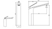 Смеситель для раковины Black&White Gravity GF-7204
