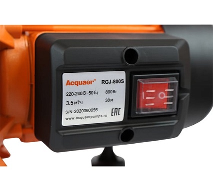 Поверхностный центробежный насос Acquaer RGJ-800S 7.5.132