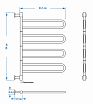 Полотенцесушитель электрический Energy U-G4