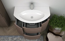 Мебель для ванной Cezares Eden 90 см Rovere scuro Soft