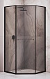 Душевой уголок RGW Stilvol SV-82B R 100x100 тонированное, черный 33328200-34R
