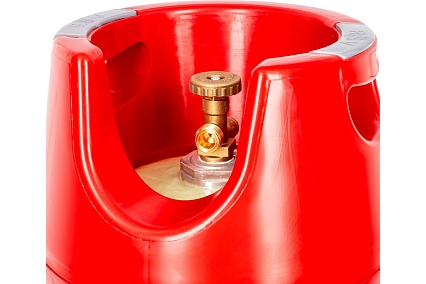Баллон полимерно-композитный газовый, красный, 33 л (LPG/СУГ) RSV COMPOSITE RSV33RED