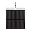 Мебель для ванной BelBagno Uno-Mini 60 см Темно-серый матовый