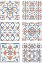 Керамическая плитка Kerama Marazzi Суррей белый 20х20 см, 5227