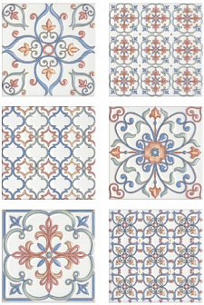 Керамическая плитка Kerama Marazzi Суррей белый 20х20 см, 5227