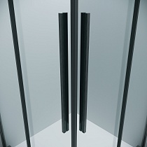 Душевой уголок Grossman Galaxy 300.K33.01.1010.42.00 100x100 прозрачный, графит сатин