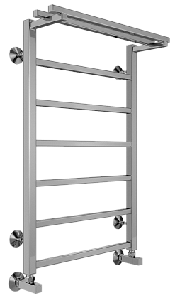 Полотенцесушитель водяной Terminus Контур П7 500x800, 4670078529718 с полкой