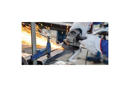 Круг фибровый 115х22 мм, P60, керамика ABRAFORM AF-FBR-CRM-115-P60