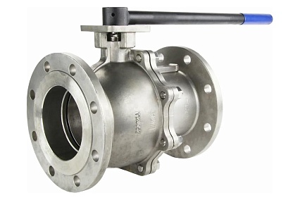 Шаровой кран DN.ru КШФП.316.200 Ду 150 Ру16 с ISO-фланцем и рукояткой D160-04822